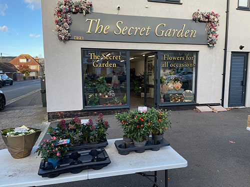 The Secret Garden Florest Folkestone Shop 1