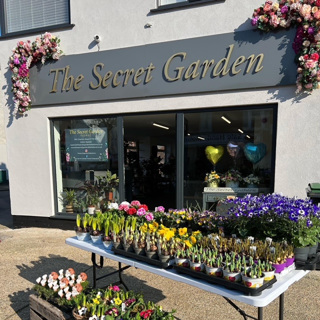 The Secret Garden Florist Folkestone Outside