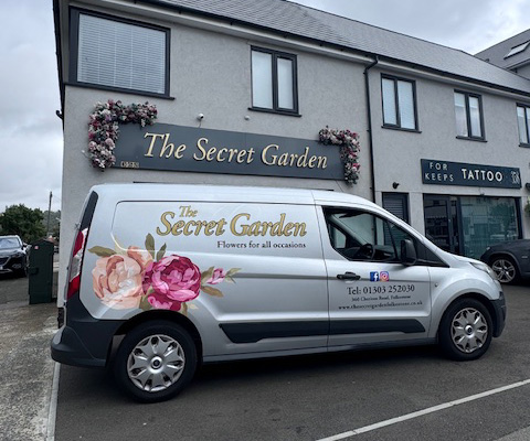 The Secret Garden Florist Folkestone local Delivery 400